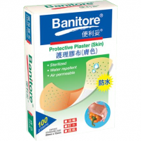 <font color=006633>$30/bx</font><BR>Banitore® 便利妥<br>護理膠布(膚色) [100's]